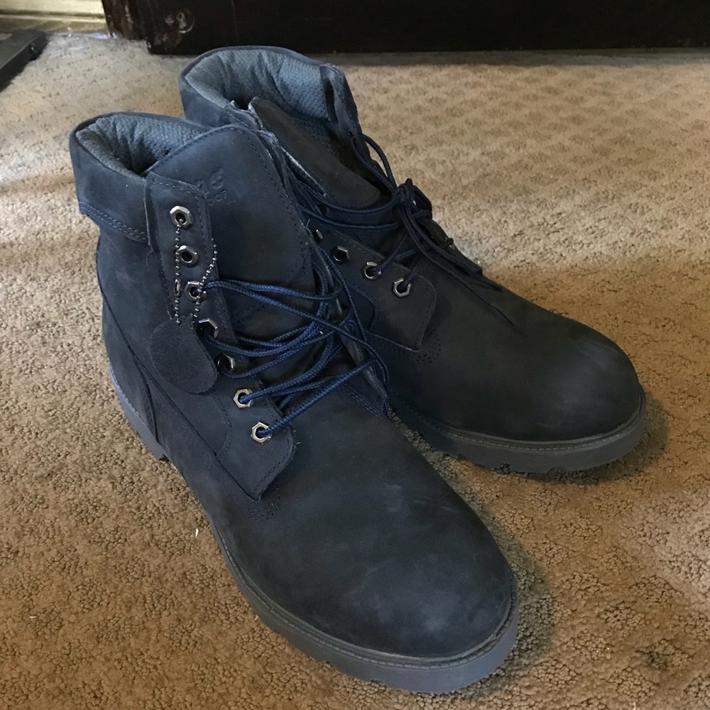Timberland boots navy sz 11